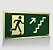 PLACA PVC EXP 2,00MM 24X12CM PAF06 S11 ROTA FUGA ESCADA - Imagem 1