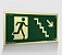 PLACA PVC EXP 2,00MM 24X12CM PAF08 S8 ROTA FUGA ESCADA - Imagem 1