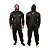 CONJUNTO PIONEIRA MOTOQUEIRO PVC PRETO COM CAPUZ CA 28501 - Imagem 1