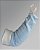 MANGOTE ANTICORTE CUT KEEPER BLUE 50 CM GAMILUVA CA:41757 - Imagem 1