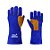 LUVA VOLK WELD PREMIUM RASPA AZUL CANO LONGO 33CM T10 CA17158 - Imagem 1