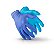 LUVA SUPER NITRIL LIGHT AZUL TAM 10 CA 37871 - Imagem 1