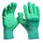 LUVA HANDEX HAND GARRA VERDE NITRILON TAM09 CA41627 - Imagem 1
