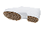SAPATO MARLUVAS EVA FLEX CLEAN BRANCO CA 39213 - Imagem 3