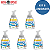 KIT SABONETE BIOGEX LIQUIDO ANTISSEPTICO 250ML C/5 UNIDADES - Imagem 1