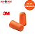 PROTETOR AUDITIVO 3M 1100 TIPO PLUG ESPUMA S/ CORDAO 16DB CA 5674 C/50 - Imagem 1