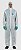 MACACAO BRANCO ANSELL ALPHA 68-1500 PLUS MOD. 111 TAM L (G) CA39989 - Imagem 1