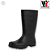 Bota PVC Workflex/Gênova Preta Cano Longo Sem Forro Impermeável CA 37154/39184 – EPI Profissional - Imagem 1