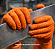 Luva Danny Coral DA-SL530 CA 15366 Látex Antiderrapante com Proteção Térmica - Imagem 3