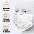 Kit Máscara Descartável Tripla Branca com Elástico Inoven - Proteção - Saúde - Estética - Hospital - Clinicas - Imagem 3