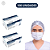 Kit Máscara Descartável Tripla Branca com Elástico Inoven - Proteção - Saúde - Estética - Hospital - Clinicas - Imagem 7