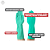 Kit 3 Pares de Luva Ansell Nitrílica 37-300 Para Alimentos CA 44299 - Imagem 4