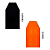 Avental Plastcor KP1000 Laranja/Preto 1,20x0,70m CA 21208 - Imagem 3