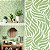 Papel de Parede Adesivo Folhas Geometrico Verde - 5M - Imagem 6