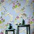 Papel De Parede Adesivo Flores Rosa Azul - 5M - Imagem 3