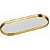 Bandeja Decorativa Espelhada Oval - Imagem 1