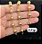 Pulseira  bola em ouro 18k - Imagem 2