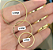 Brinco argola em ouro 18k - Imagem 1