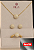 Conjunto em ouro 18k - Imagem 1