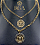 Conjunto em ouro 18k - Imagem 1