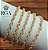 Pulseira masculina em ouro 18k - Imagem 4