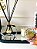 Kit Difusor de varetas Black c/Dourado com Vela Aromática s/ Bandeja - Imagem 3