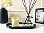 Kit Difusor de varetas Black c/Dourado com Vela Aromática s/ Bandeja - Imagem 2