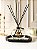 Difusor Black com Dourado 300ml + Bandeja Oval Preta P - Imagem 1