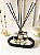 Difusor Black com Dourado 300ml + Bandeja Oval Preta P - Imagem 2