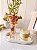 Kit Difusor Jardim Rosê P+ Vela Rústica 200g s/ Bandeja - Imagem 3