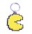 Chaveiros Pac Man Emborrachados ( Kit Com 5) - Imagem 2