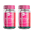 Kit 2 Biotina 250mg 60Cáps QualyNutri Cabelo Pele Saudáveis - Imagem 1