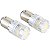 SHOCKLIGHT TITANIUM LAMPADA LED 2 POLOS 12V BRANCA - Imagem 2