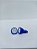 LAMPADA LED T10 8 LEDS AZUL 12V - Imagem 2