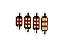 LAMPADA LED TORPEDO 36MM 6 LEDS 6000K 12-24V - Imagem 1