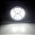 FAROL DE LED REDONDO 12 LEDS 3000-6000K 117W 12-24V 11X2CM - Imagem 2