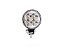 FAROL DE LED REDONDO 4 LEDS 6000K 18W 12-24V 8X8X2CM - Imagem 1