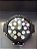 FAROL DE LED REDONDO 17 LEDS 6000K 51W 12-24V 17X19X5CM - Imagem 1
