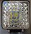 FAROL DE LED QUADRADO 36 LEDS 6000K 108W 12-24V 11X11X4CM - Imagem 2