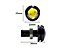 STROBO OLHO DE AGUIA 23MM BRANCO 12V - Imagem 2