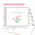 Álbum Mesversário: Borboleta Floral - Imagem 3
