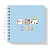 Mini Agenda: 2026 Azul II - Coleção Color Me - Imagem 1