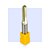 FRESA 10 MM 2 CORTES RETOS - ARDEN - Imagem 6
