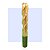 FRESA 16 MM X 90 3 CORTES ESPIRAL DOWN CUT ARREDONDADA - 3D - YIEX GOLDEN - Imagem 7