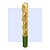 FRESA 16 MM X 90 3 CORTES ESPIRAL DOWN CUT ARREDONDADA - 3D - YIEX GOLDEN - Imagem 6