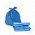 Saco Lixo Azul 47x55cm Rava 40 Litros c/100 - Imagem 1