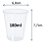 Copo Descartavel 180ml PP Pacote Com 100 Unidades Copobras - Imagem 2