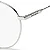 TOMMY HILFIGER TJ0088 010 TAM 54 - COR Palladium/Cinza Prateado - Imagem 3