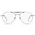 TOMMY HILFIGER TJ0088 010 TAM 54 - COR Palladium/Cinza Prateado - Imagem 2