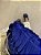 CLUTCH PINGENTES DE SEDA - AZUL BIC - Imagem 6